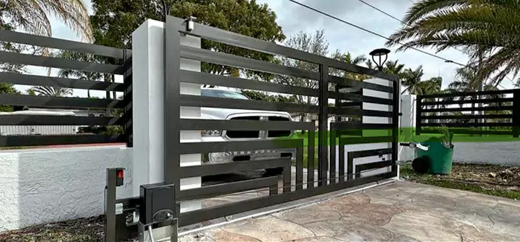 Automatic Driveway Gate Installation Anjou