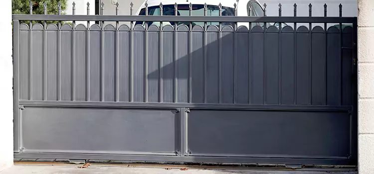 Metal Driveway Gate Installation Anjou
